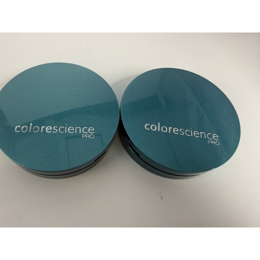 Lot of 2 Colorescience Pro Pressed Mineral Foundation Warm Deep Taste of Honey